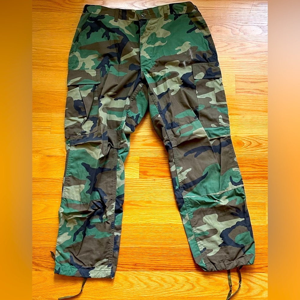 Army camo pants
